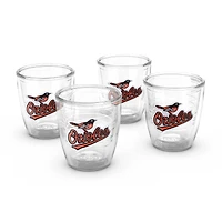 Tervis Baltimore Orioles Four-Pack 12oz. Emblem Tumbler Set