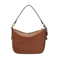 Women's Fossil  Brown Central Maine Community College Jolie Crossbody Bag