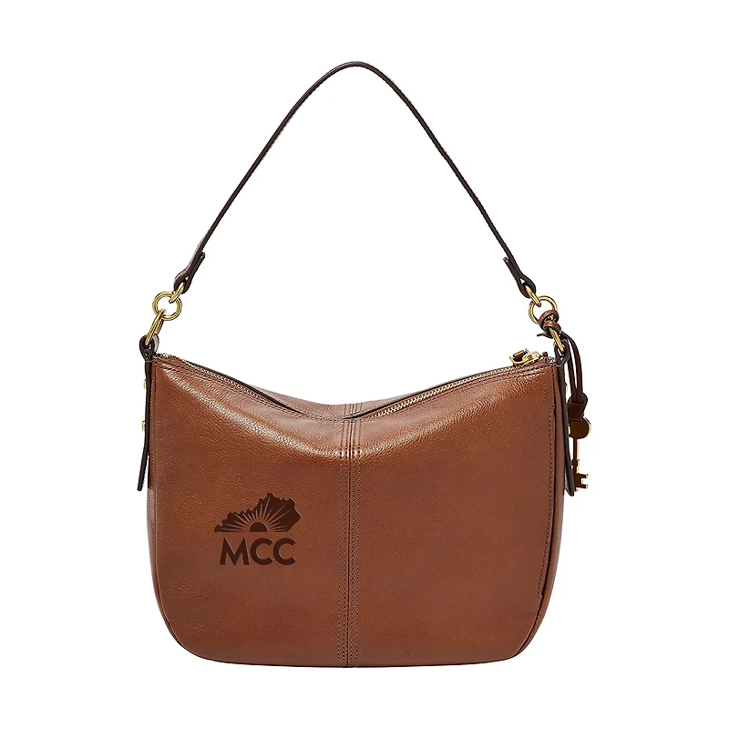 Women's Fossil  Brown Madisonville Community College Jolie Crossbody Bag