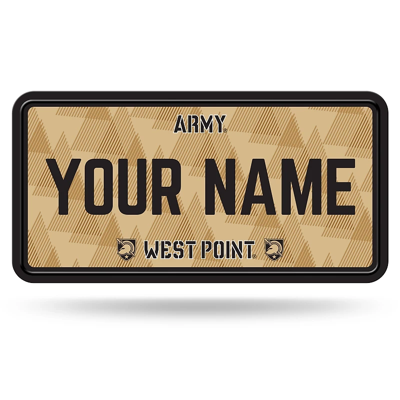 Army Black Knights 6" x 12" Personalized License Plate