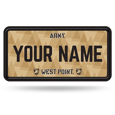 Army Black Knights 6" x 12" Personalized License Plate