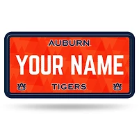 Auburn Tigers 6" x 12" Personalized License Plate