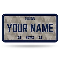 Georgetown Hoyas 6" x 12" Personalized License Plate