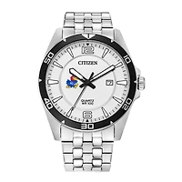 Men's  Kansas Jayhawks Quartz Stainless Steel Watch