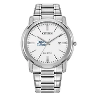 Men's Citizen Watch Silver Trinity Bantams Eco-Drive Dial Stainless Steel Watch