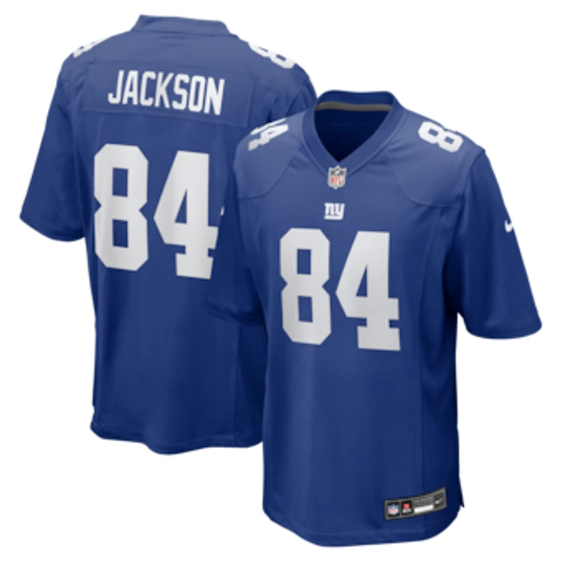 Men's Nike Tyree Jackson Royal New York Giants Game Jersey
