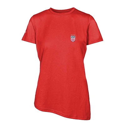 Women's Levelwear  Red USWNT Birch T-Shirt