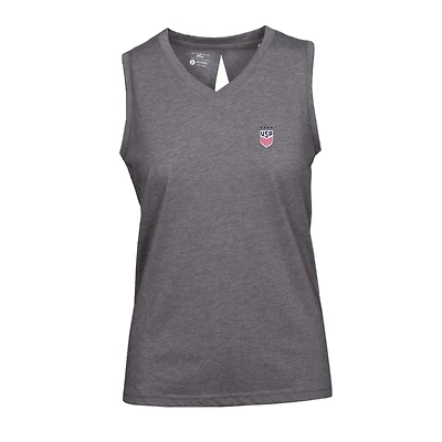 Women's Levelwear  Gray USWNT Paisley Tank Top