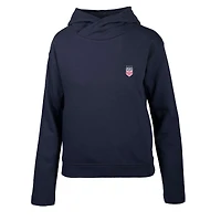 Women's Levelwear  Navy USWNT Evian Pullover Hoodie
