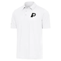 Men's Antigua White Indiana Pacers Par 3 Polo