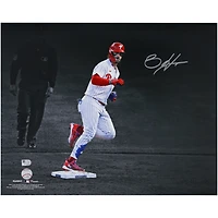 Bryce Harper Philadelphia Phillies Autographed 16" x 20" Look Back Photograph