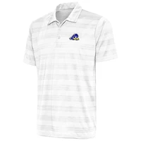 Men's Antigua  White Delaware Fightin' Blue Hens Compass Polo