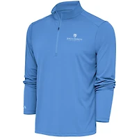 Men's Antigua  Light Blue Johns Hopkins Blue Jays Tribute Quarter-Zip Top