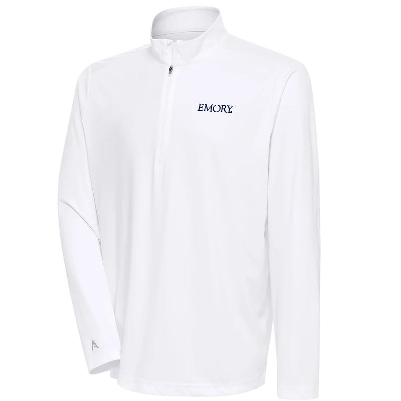 Men's Antigua Emory Eagles Tribute Quarter-Zip Top