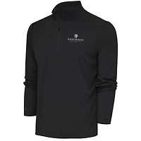 Men's Antigua  Charcoal Johns Hopkins Blue Jays Tribute Quarter-Zip Top