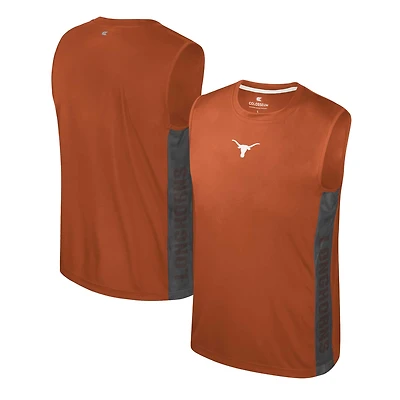 Youth Colosseum Texas Orange Texas Longhorns Smak Talk Sleeveless T-Shirt
