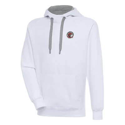 Men's Antigua White Tampa Spartans Victory Pullover Hoodie