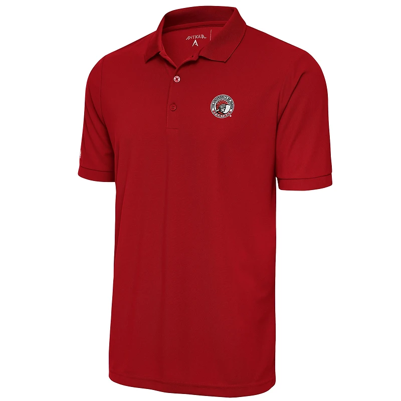 Men's Antigua Red Tampa Spartans Legacy Pique Polo