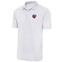 Men's Antigua  White Liberty Flames Big & Tall Legacy Pique Polo