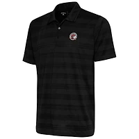Men's Antigua  Black Tampa Spartans Compass Polo