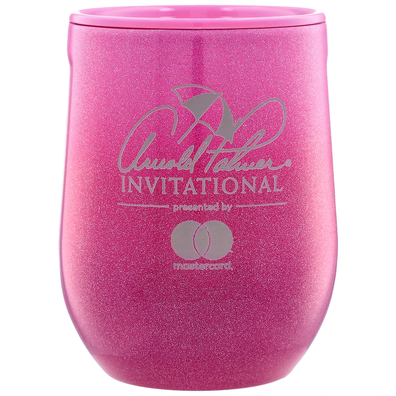 Corkcicle Pink Arnold Palmer Invitational 12oz. Stemless Wine Glass