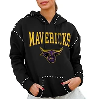 Women's Gameday Couture  Black Minnesota State Mavericks Studded Pullover Hoodie