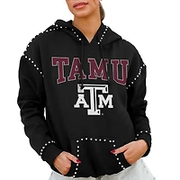 Women's Gameday Couture  Black Texas A&M Aggies Studded Pullover Hoodie