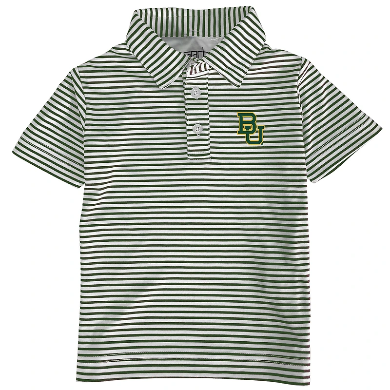Toddler Garb Green Baylor Bears Carson Polo
