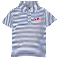 Toddler Garb Powder Blue Ole Miss Rebels Carson Polo