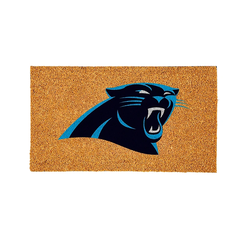 Carolina Panthers 28" x 16" Logo Turf Mat