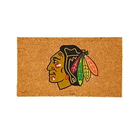 Chicago Blackhawks 28" x 16" Logo Turf Mat