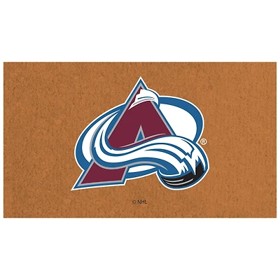 Colorado Avalanche 28" x 16" Logo Turf Mat