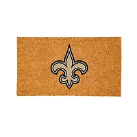 New Orleans Saints 28" x 16" Logo Turf Mat