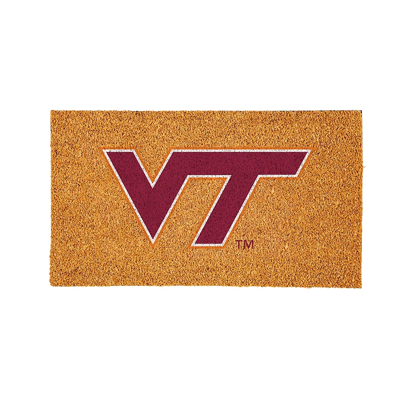 Virginia Tech Hokies 28" x 16" Logo Turf Mat