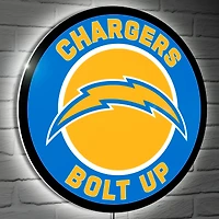 Los Angeles Chargers 23" LED Slogan Round Wall Sign