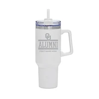 Oklahoma Sooners 40oz. Rocky Alumni Personalized Tumbler