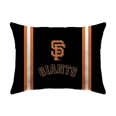 San Francisco Giants 20" x 26" Standard Stripe Logo Micro Plush Bed Pillow Cover
