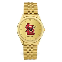 Men's  Gold St. Louis Cardinals Rolled Link Bracelet Wristwatch