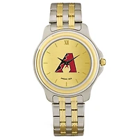 Men's  Arizona Diamondbacks Gold Dial Two-Tone Wristwatch