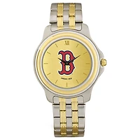 Men's  Boston Red Sox Gold Dial Two-Tone Wristwatch