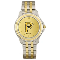 Men's  Pittsburgh Pirates Gold Dial Two-Tone Wristwatch