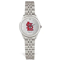 Women's  Silver St. Louis Cardinals Rolled Link Bracelet Wristwatch