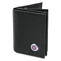 Men's  Black Chicago Cubs Business Card Wallet