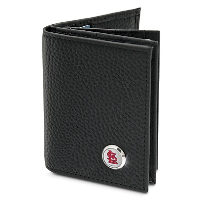 Men's  Black St. Louis Cardinals Business Card Wallet