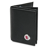 Men's  Black St. Louis Cardinals Business Card Wallet