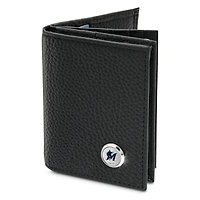 Men's  Black Miami Marlins Business Card Wallet