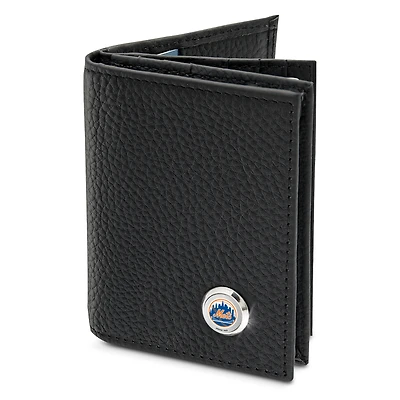 Men's  Black New York Mets Business Card Wallet
