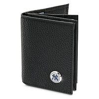 Men's  Black New York Yankees Business Card Wallet