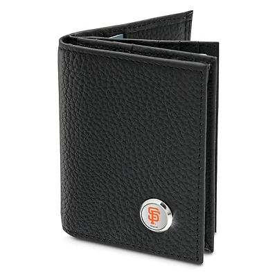 Men's  Black San Francisco Giants Business Card Wallet