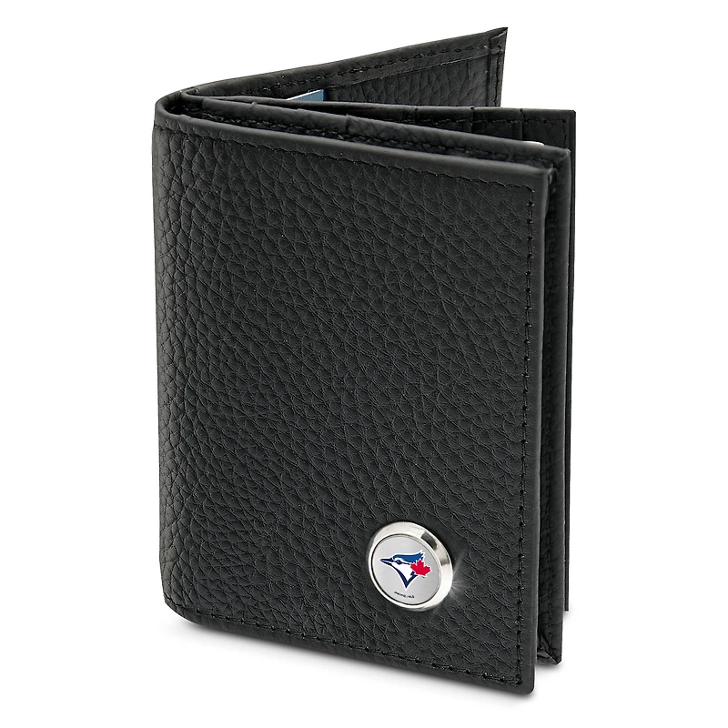 Men's  Black Toronto Blue Jays Business Card Wallet